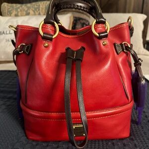 Dooney and Bourke Florentine Buckley in Red